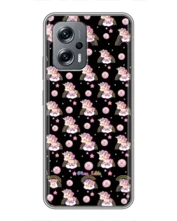 Чехол для Xiaomi POCO X4 GT с картинкой «Magic Unicorn паттерн»