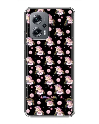 Чехол для Xiaomi POCO X4 GT с картинкой «Magic Unicorn паттерн»