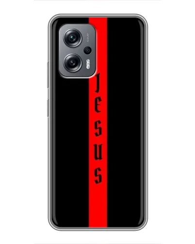 Чехол для Xiaomi POCO X4 GT с картинкой «Красная линия веры»