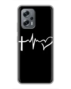 Чохол для Xiaomi POCO X4 GT з картинкою «Пульс віри»