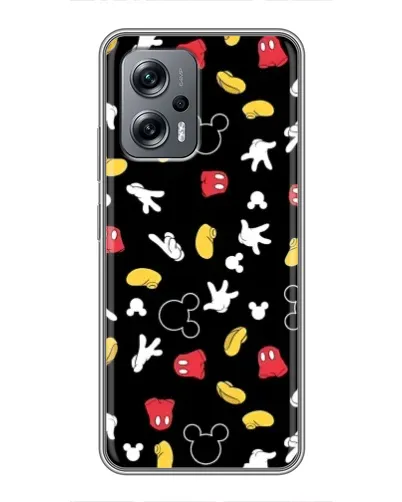 Чехол для Xiaomi POCO X4 GT с картинкой «Графический принт лапок» Чехол для Xiaomi POCO X4 GT с картинкой «Графический принт лапок»