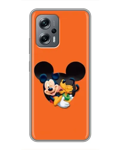 Чехол для Xiaomi POCO X4 GT с картинкой «Сердце Микки Минни» Чехол для Xiaomi POCO X4 GT с картинкой «Сердце Микки Минни»