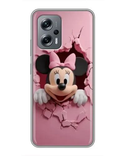 Чехол для Xiaomi POCO X4 GT с картинкой «Минни сквозь стену» Чехол для Xiaomi POCO X4 GT с картинкой «Минни сквозь стену»