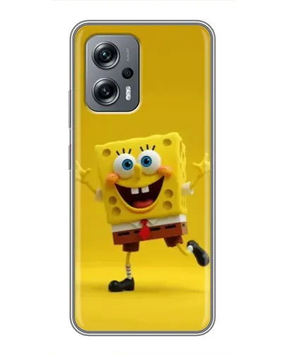 Чехол для Xiaomi POCO X4 GT с картинкой «Позитивный Губка Боб»