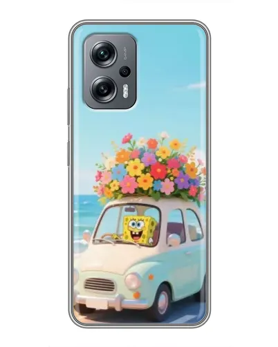 Чехол для Xiaomi POCO X4 GT с картинкой «Автомобильное путешествие»