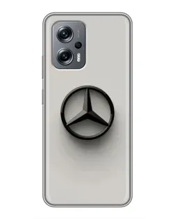 Чехол для Xiaomi POCO X4 GT с картинкой «Mercedes Maybach стиль»