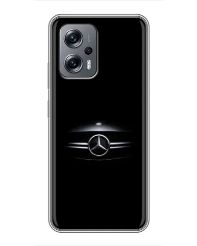 Чехол для Xiaomi POCO X4 GT с картинкой «Mercedes — абстрактные линии» Чехол для Xiaomi POCO X4 GT с картинкой «Mercedes — абстрактные линии»