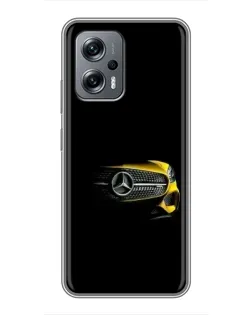 Чехол для Xiaomi POCO X4 GT с картинкой «Mercedes — ретро стиль»