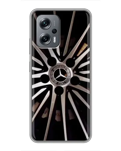 Чехол для Xiaomi POCO X4 GT с картинкой «Диск Mercedes» Чехол для Xiaomi POCO X4 GT с картинкой «Диск Mercedes»