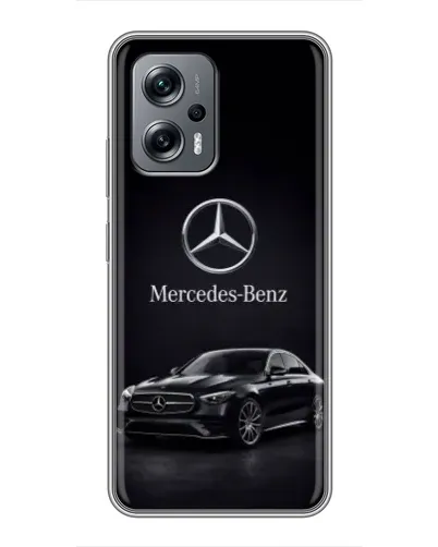 Чехол для Xiaomi POCO X4 GT с картинкой «Mercedes — решетка радиатора» Чехол для Xiaomi POCO X4 GT с картинкой «Mercedes — решетка радиатора»