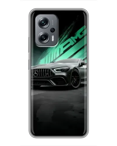 Чехол для Xiaomi POCO X4 GT с картинкой «Темный Mercedes AMG» Чехол для Xiaomi POCO X4 GT с картинкой «Темный Mercedes AMG»