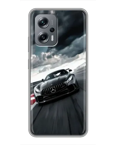 Чехол для Xiaomi POCO X4 GT с картинкой «Гоночный Mercedes AMG» Чехол для Xiaomi POCO X4 GT с картинкой «Гоночный Mercedes AMG»