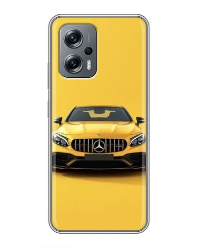 Чехол для Xiaomi POCO X4 GT с картинкой «Желтый Mercedes GT» Чехол для Xiaomi POCO X4 GT с картинкой «Желтый Mercedes GT»