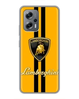 Чохол для Xiaomi POCO X4 GT з картинкою «Lamborghini Stripe жовтий» Чохол для Xiaomi POCO X4 GT з картинкою «Lamborghini Stripe жовтий»