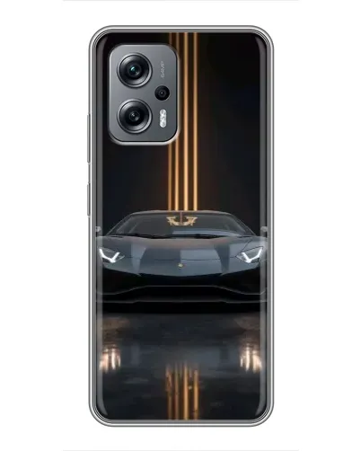 Чехол для Xiaomi POCO X4 GT с картинкой «Lamborghini золотые линии» Чехол для Xiaomi POCO X4 GT с картинкой «Lamborghini золотые линии»