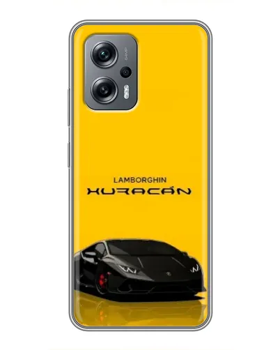 Чехол для Xiaomi POCO X4 GT с картинкой «Lamborghini Huracan черный» Чехол для Xiaomi POCO X4 GT с картинкой «Lamborghini Huracan черный»