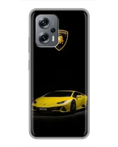Чехол для Xiaomi POCO X4 GT с картинкой «Lamborghini желтый акцент» Чехол для Xiaomi POCO X4 GT с картинкой «Lamborghini желтый акцент»