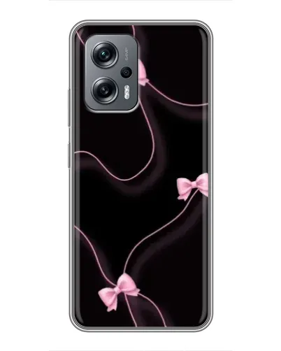 Чехол для Xiaomi POCO X4 GT с картинкой «Розовые ленты»