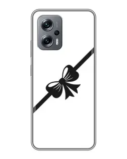 Чехол для Xiaomi POCO X4 GT с картинкой «Диагональный бант»