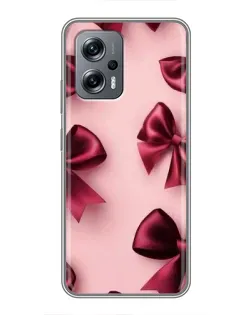 Чехол для Xiaomi POCO X4 GT с картинкой «Бордовый атлас»
