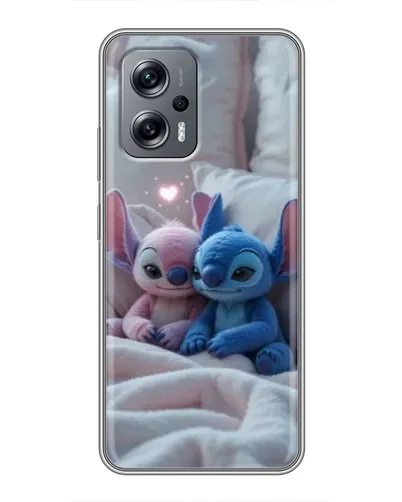Чехол для Xiaomi POCO X4 GT с картинкой «Плюшевые Стич Ангел» Чехол для Xiaomi POCO X4 GT с картинкой «Плюшевые Стич Ангел»