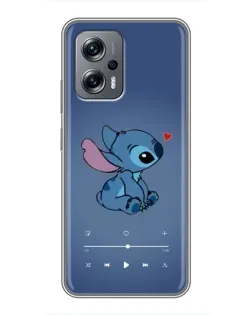 Чехол для Xiaomi POCO X4 GT с картинкой «Музыкальный Stitch»