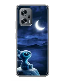 Чехол для Xiaomi POCO X4 GT с картинкой «Лунная ночь Стича»