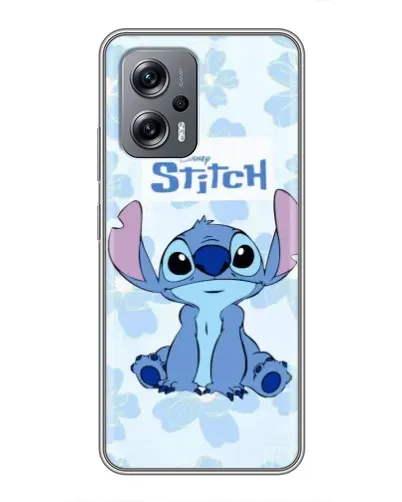 Чехол для Xiaomi POCO X4 GT с картинкой «Stitch среди цветов» Чехол для Xiaomi POCO X4 GT с картинкой «Stitch среди цветов»