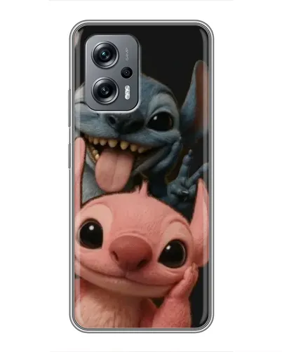 Чехол для Xiaomi POCO X4 GT с картинкой «Стич и Ангел» Чехол для Xiaomi POCO X4 GT с картинкой «Стич и Ангел»