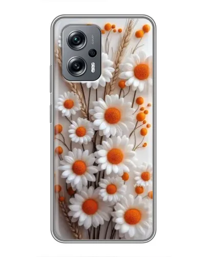Чохол для Xiaomi POCO X4 GT з картинкою «Білі сухоцвіти» Чохол для Xiaomi POCO X4 GT з картинкою «Білі сухоцвіти»