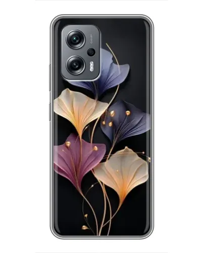 Чохол для Xiaomi POCO X4 GT з картинкою «Лілові квіти грації» Чохол для Xiaomi POCO X4 GT з картинкою «Лілові квіти грації»