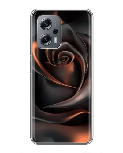 Чохол для Xiaomi POCO X4 GT з картинкою «Шовкова чорна троянда» Чохол для Xiaomi POCO X4 GT з картинкою «Шовкова чорна троянда»