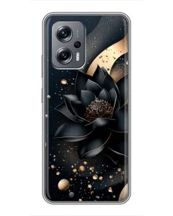Чохол для Xiaomi POCO X4 GT з картинкою «Чорний лотос»