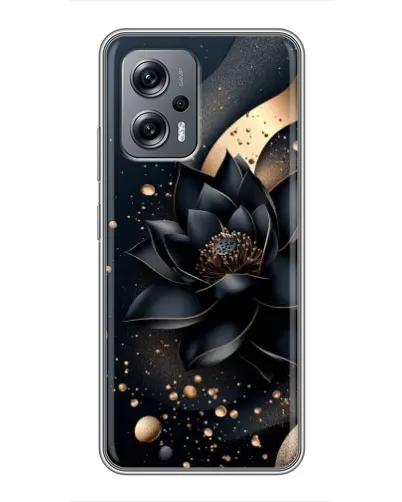Чохол для Xiaomi POCO X4 GT з картинкою «Чорний лотос» Чохол для Xiaomi POCO X4 GT з картинкою «Чорний лотос»