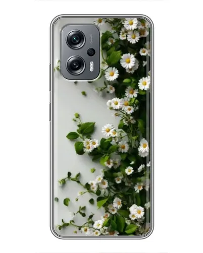 Чохол для Xiaomi POCO X4 GT з картинкою «Гілка дрібних білих квітів» Чохол для Xiaomi POCO X4 GT з картинкою «Гілка дрібних білих квітів»