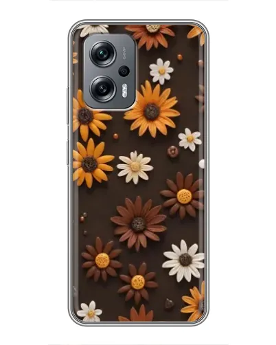 Чохол для Xiaomi POCO X4 GT з картинкою «Візерунок з маленьких соняшників» Чохол для Xiaomi POCO X4 GT з картинкою «Візерунок з маленьких соняшників»