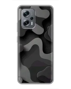 Чохол для Xiaomi POCO X4 GT з картинкою «Темний абстрактний камуфляж» Чохол для Xiaomi POCO X4 GT з картинкою «Темний абстрактний камуфляж»