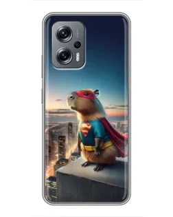 Чохол для Xiaomi POCO X4 GT з картинкою «Капі-мен супергерой»