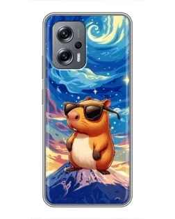 Чохол для Xiaomi POCO X4 GT з картинкою «Капібара Ван Гога»