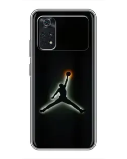 Чохол для Xiaomi POCO X4 Pro 5G з картинкою «Jordan Gradient Logo»