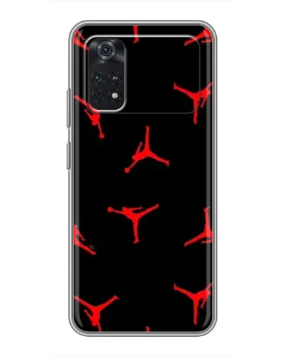 Чохол для Xiaomi POCO X4 Pro 5G з картинкою «Jordan Red Pattern»