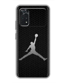 Чохол для Xiaomi POCO X4 Pro 5G з картинкою «Jordan Dark Carbon»