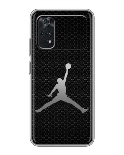 Чохол для Xiaomi POCO X4 Pro 5G з картинкою «Jordan Dark Carbon»