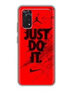 Чохол для Xiaomi POCO X4 Pro 5G з картинкою «Nike Just Do It»