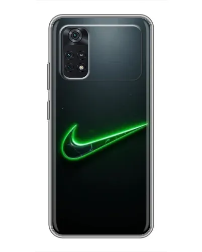 Чохол для Xiaomi POCO X4 Pro 5G з картинкою «Неоновий контур Nike» Чохол для Xiaomi POCO X4 Pro 5G з картинкою «Неоновий контур Nike»