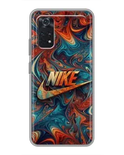 Чохол для Xiaomi POCO X4 Pro 5G з картинкою «Nike в абстракції»