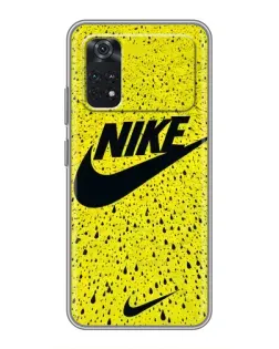 Чохол для Xiaomi POCO X4 Pro 5G з картинкою «Жовтий текстурний Nike»