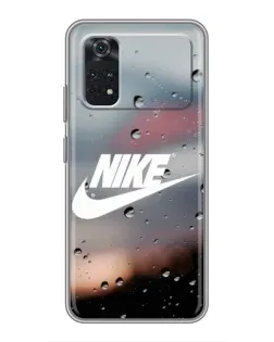 Чехол для Xiaomi POCO X4 Pro 5G с картинкой «Nike в стиле ретро»