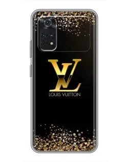 Чохол для Xiaomi POCO X4 Pro 5G з картинкою «LV — золоті іскри»