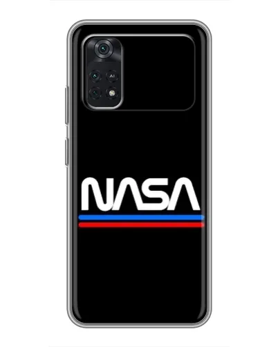 Чохол для Xiaomi POCO X4 Pro 5G з картинкою «NASA — класика Red Blue» Чохол для Xiaomi POCO X4 Pro 5G з картинкою «NASA — класика Red Blue»